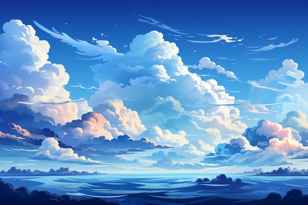 cloud flat background wallpaper