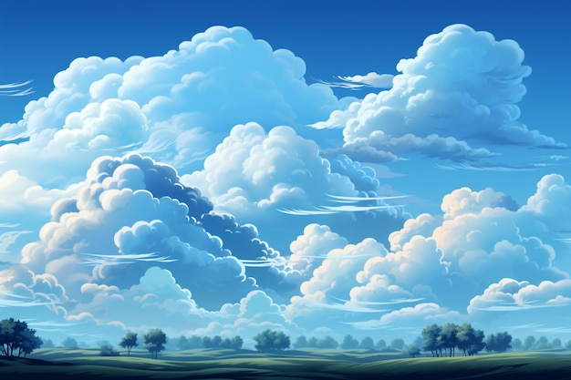 cloud flat background wallpaper