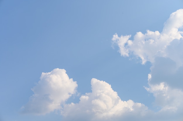 Cloud natural in blue sky