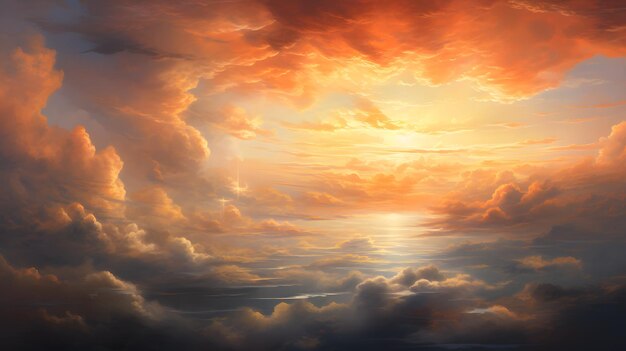 Clouds background wallpaper colorful sky design