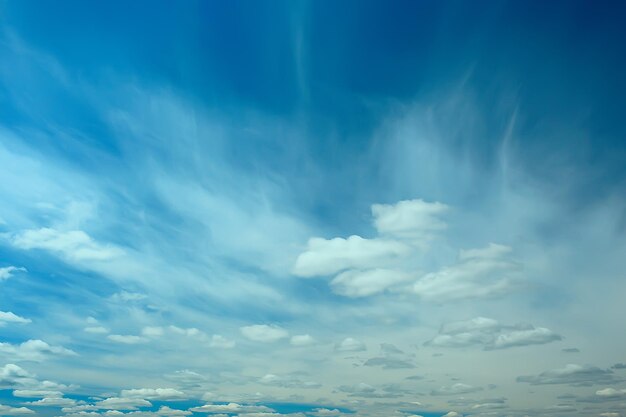 clouds blue sky / background clean blue sky with white clouds concept purity and freshness of nature