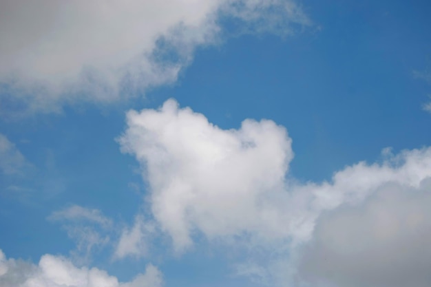 Clouds on the blue sky nature with space background wallpaper