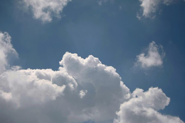 Clouds on the blue sky nature with space background wallpaper