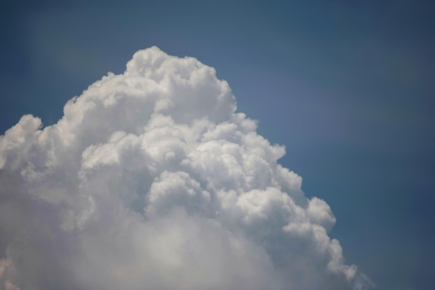 Clouds on the blue sky nature with space background wallpaper