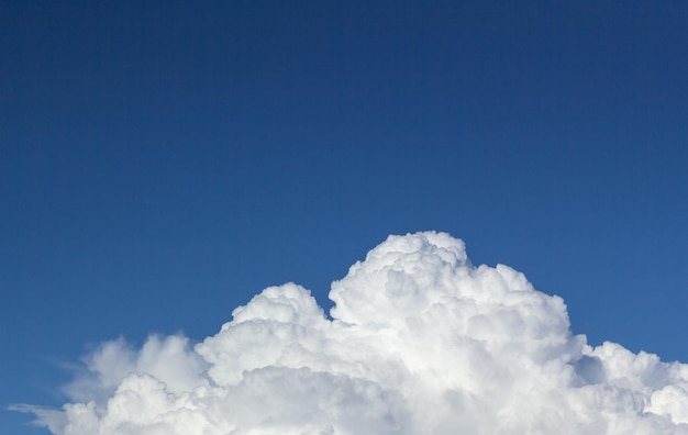 Clouds in blue sky