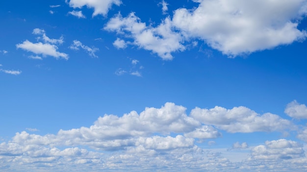 Clouds in the sky clouds floating in the blue sky