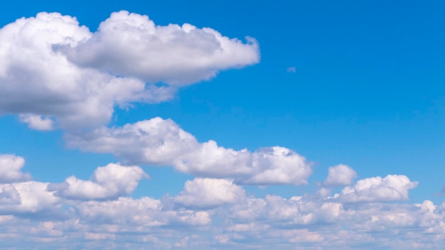 Clouds in the sky clouds floating in the blue sky