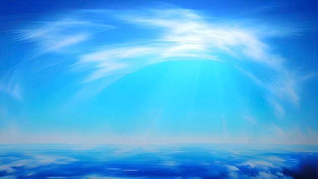 Clouds in the sky illustration art background