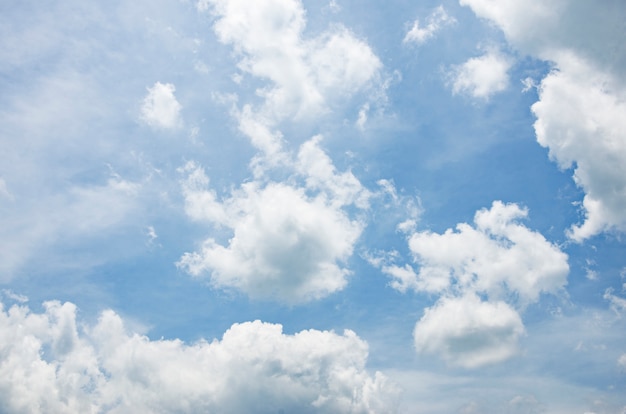 Clouds and sky with blurred pattern background