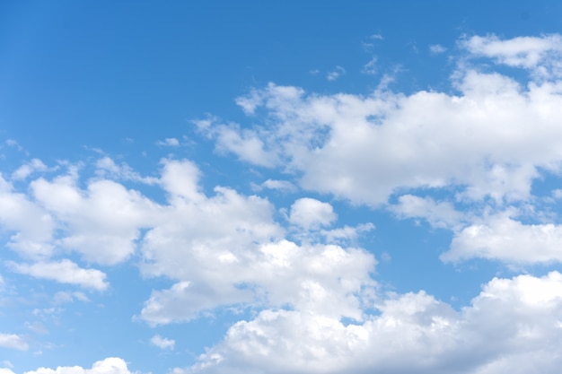 Clouds with blue sky