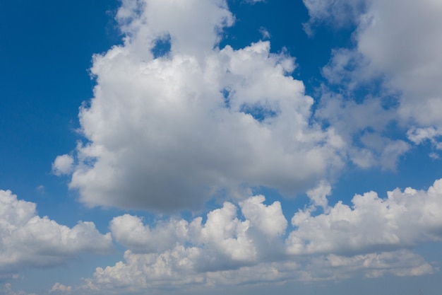 Cloudscape background, summer time, beautiful sky