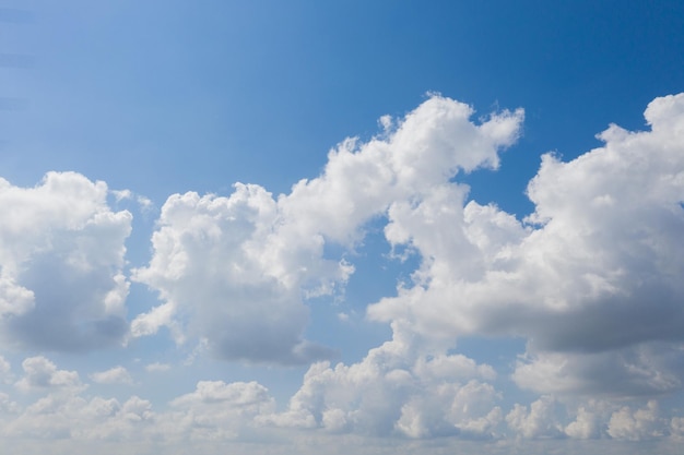 Cloudscape background summer time beautiful sky