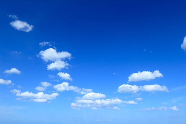 Cloudscape and blue sky background