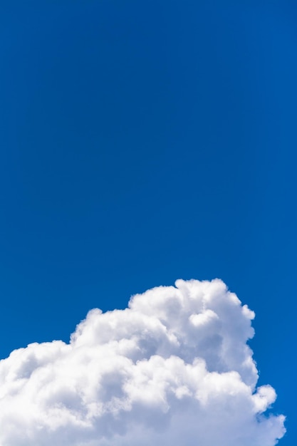 Cloudscape in spring