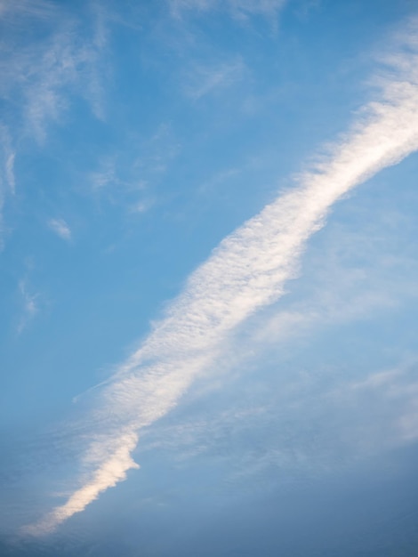 cloudy blue sky in sunny day.