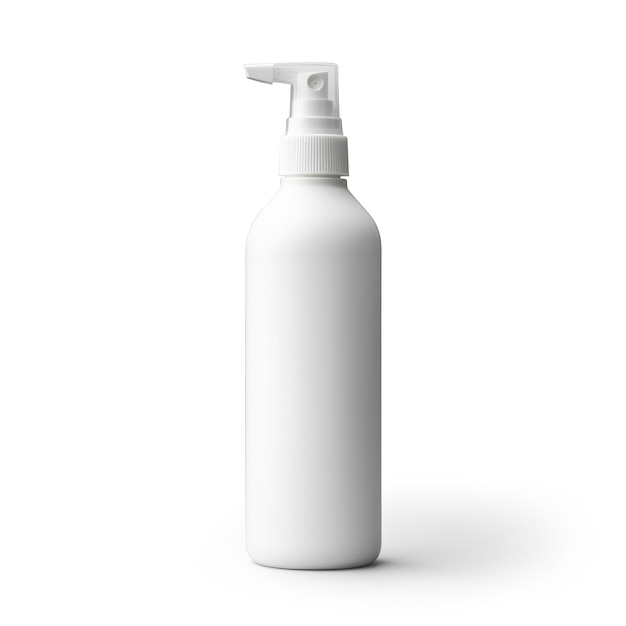 Cloudy Spray Bottle Mockup