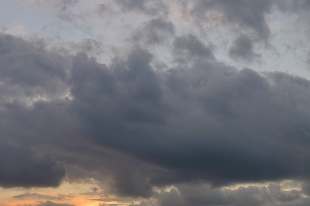  cloudy sunset sky golden hour 