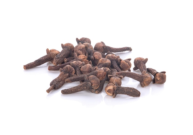 Clove isolated on white background