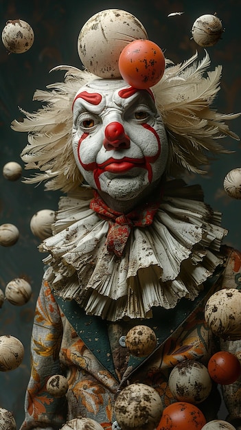 a clown from the movie