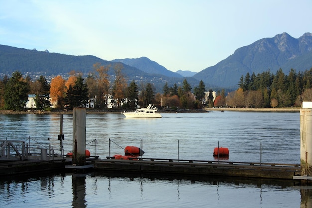 Coal Harbor and Stanley Park VancouverBritish Columbia Canada