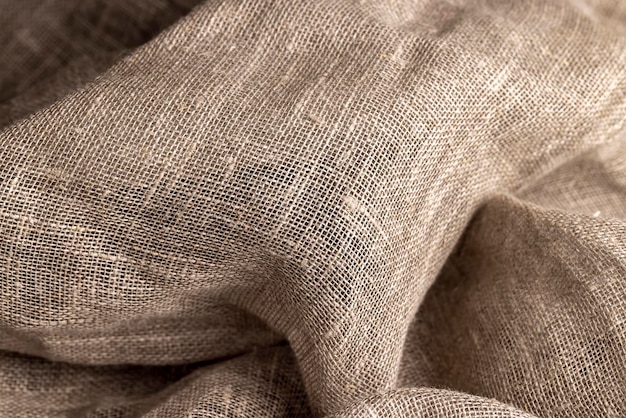 Coarse linen fabric for the use and manufacture