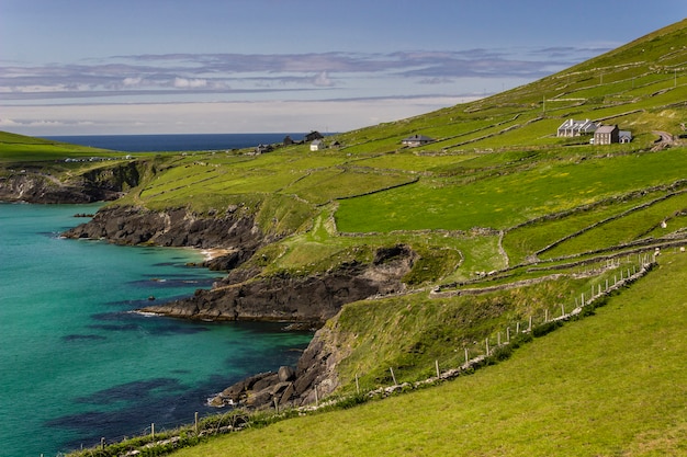 Coast landscape in the west of Ireland