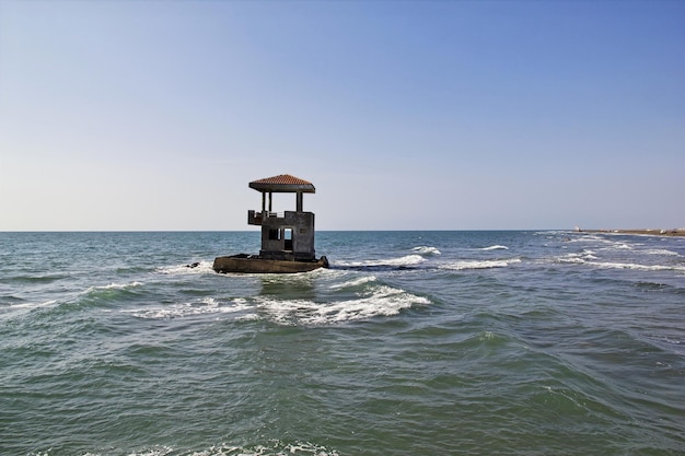 The coast of Red Sea Bab El Mande Hodeida Yemen