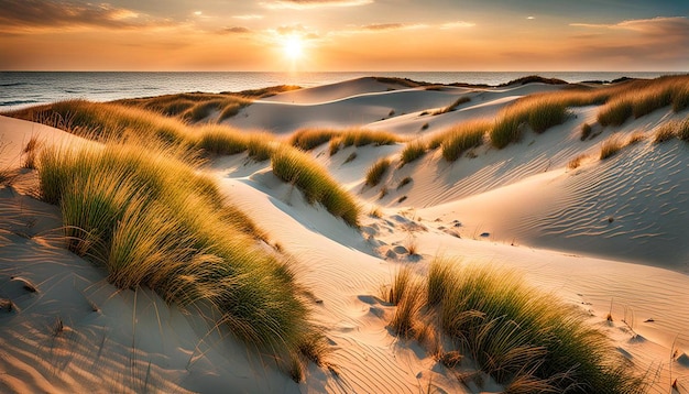 Coastal Grass Dunes