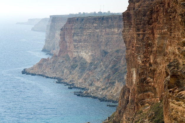 Coastal rock view from Phiolent Cape 