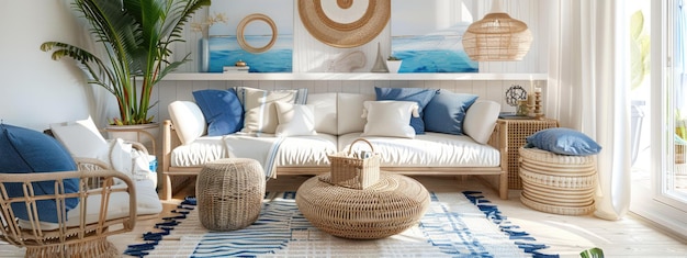 CoastalStyle Interior with Beachy Vibes