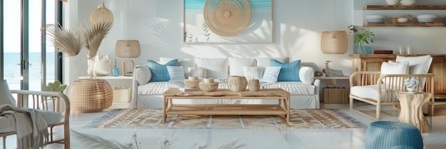 CoastalStyle Interior with Beachy Vibes