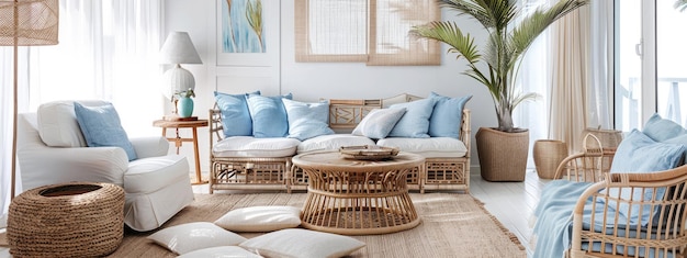 CoastalStyle Interior with Beachy Vibes