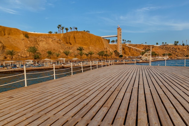 Coastline of egypt old city