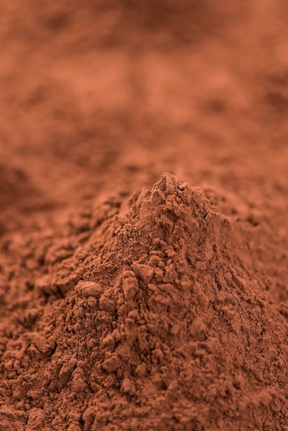 Cocoa powder background image