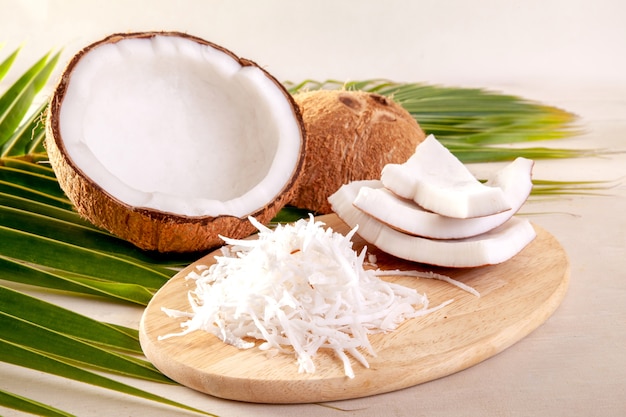 Coconut and Coconut with milk