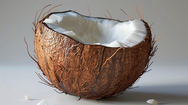 coconut realistic photo