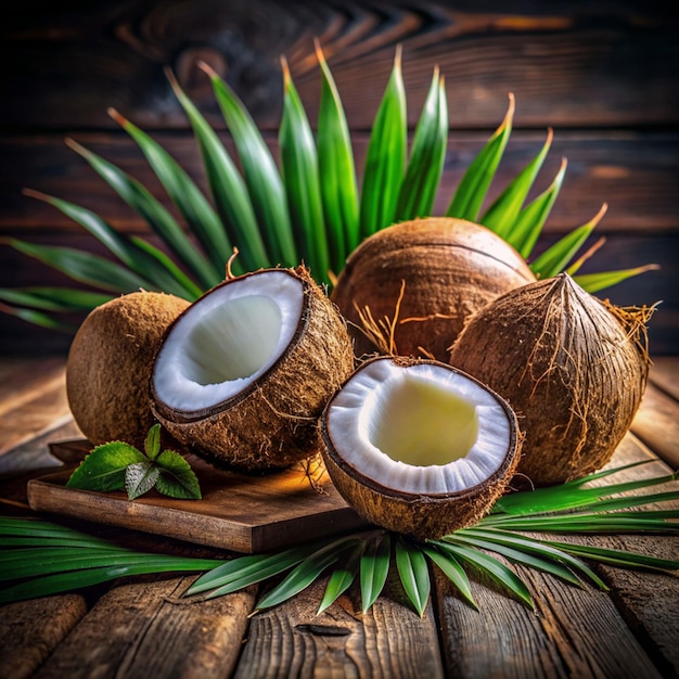 coconut still life