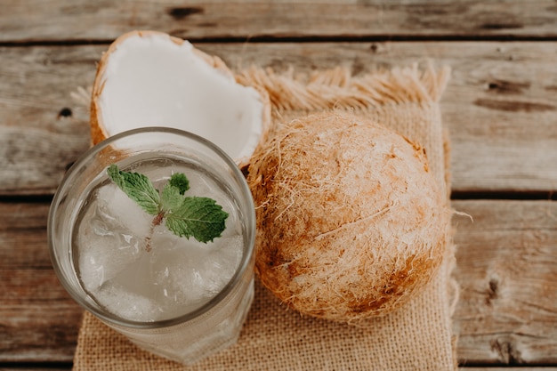 Photo coconut water