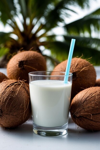 coconuts and coconuts are on a table with coconuts