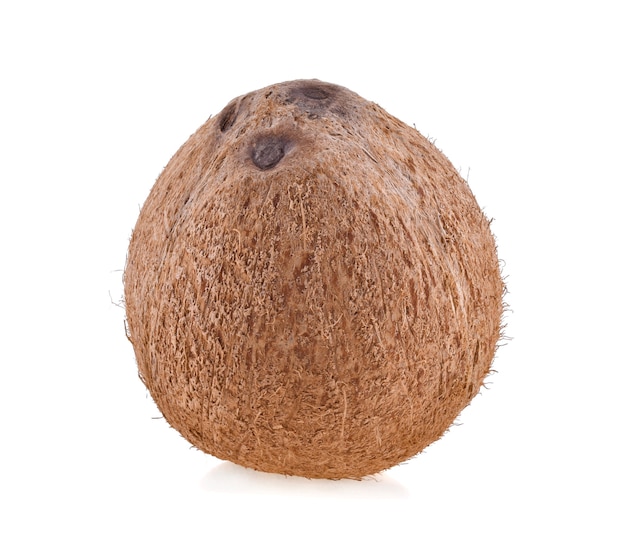 Coconuts isolated