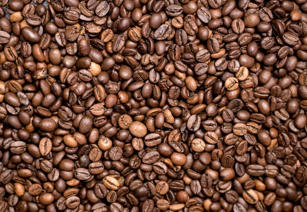 Coffee Background. roasted coffee beans