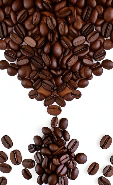 coffee bean coffee drink background JPG by generative AI, AI generated