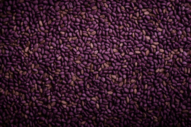 Coffee beans background Close up Selective focus Toned