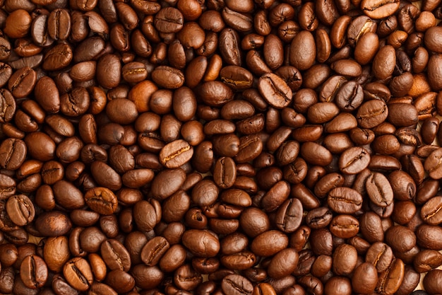 Coffee beans background