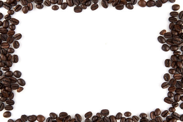 Coffee Beans Frame with copy space