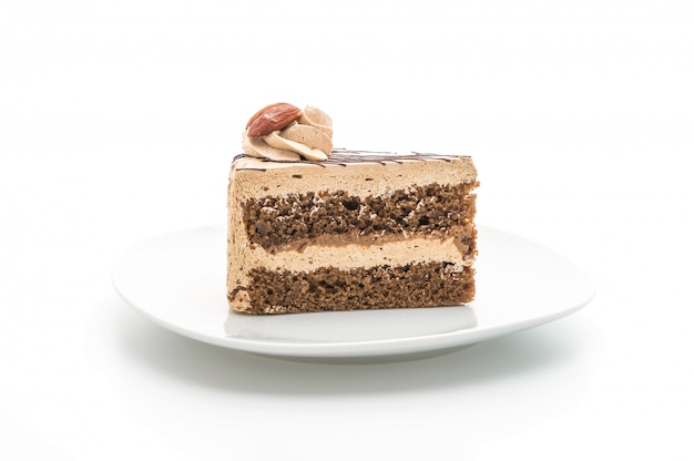 coffee cake isolated