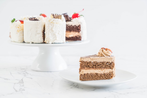 coffee cake on plate