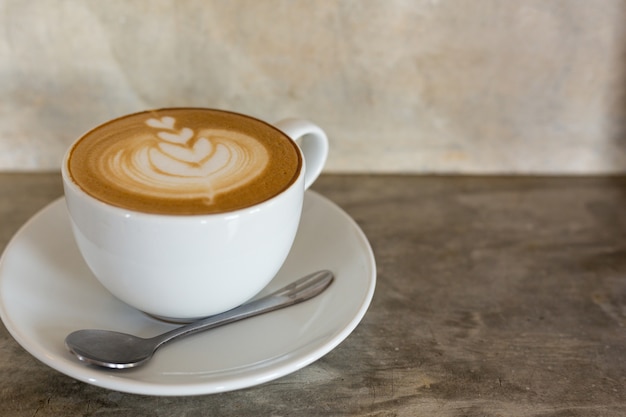 coffee cup latte art