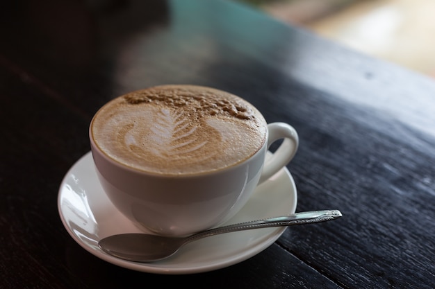 coffee cup latte art