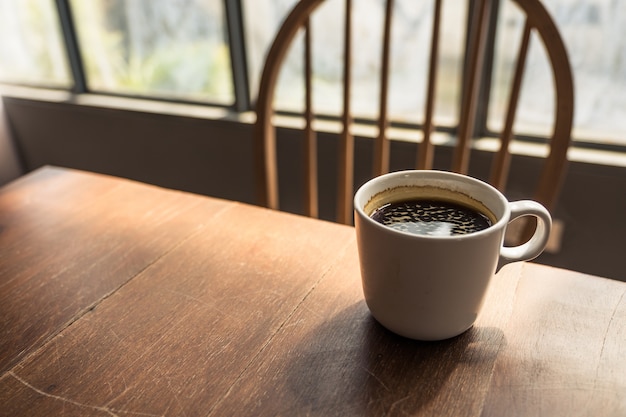 coffee cup on table